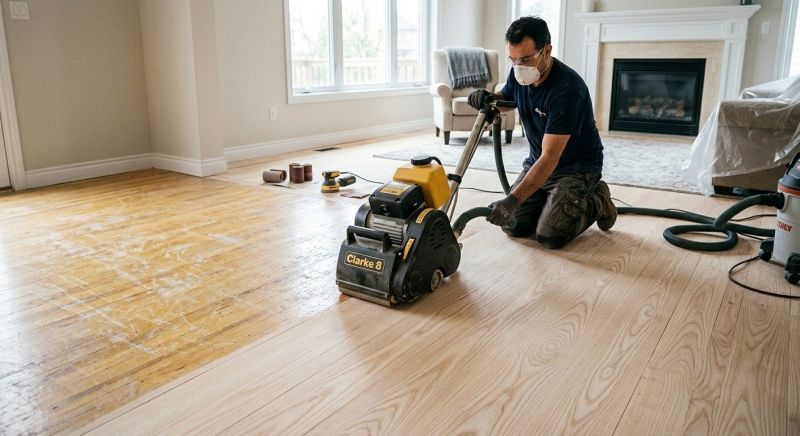 Birch Floor Refinishing in Overland Park, KS