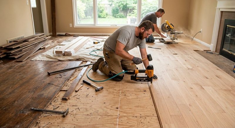 Parquet Flooring Installation in Manassas, VA