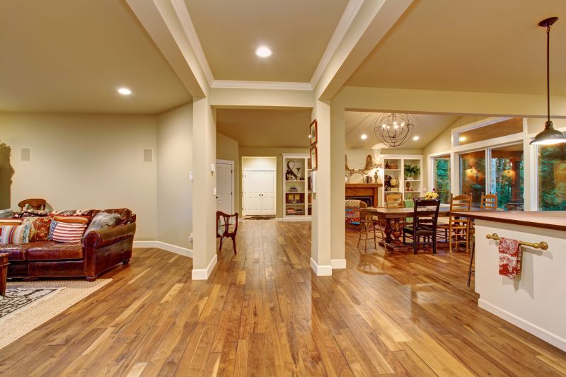 Luxury Hardwood Flooring in Hallway